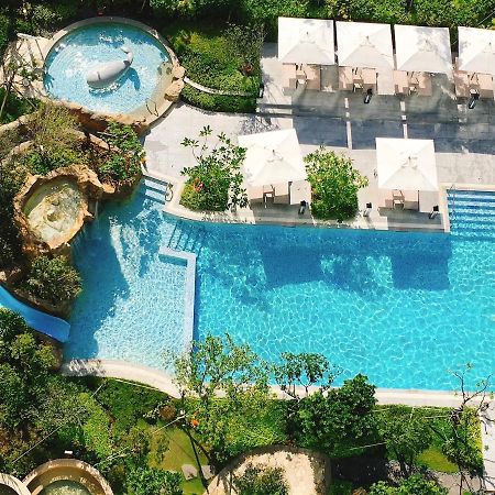 Mu Jiaoxi Hotel Экстерьер фото The swimming pool at the hotel