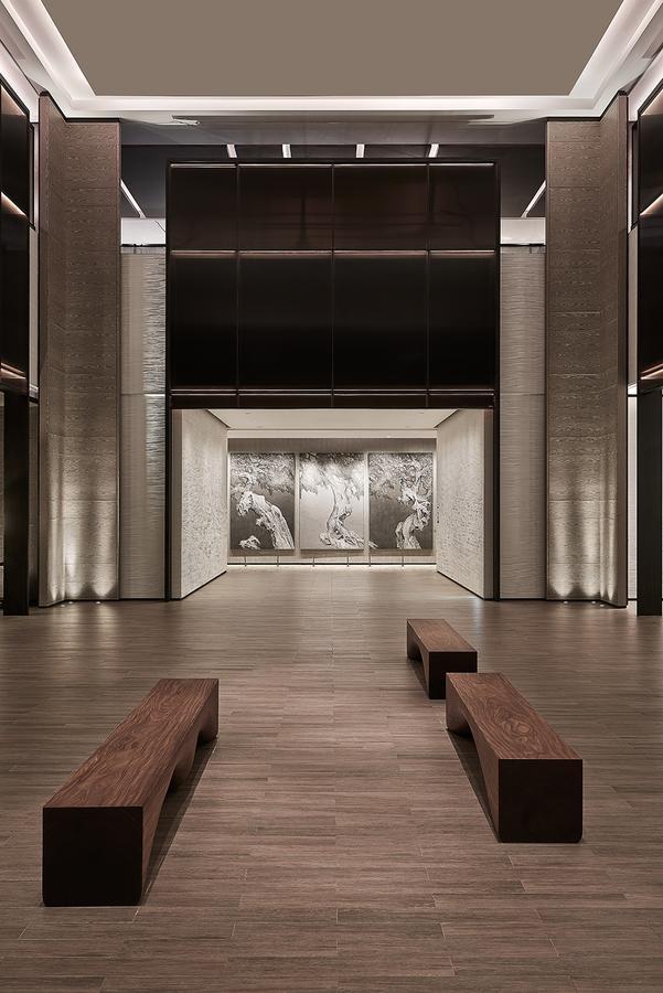 Mu Jiaoxi Hotel Экстерьер фото The interior of the museum