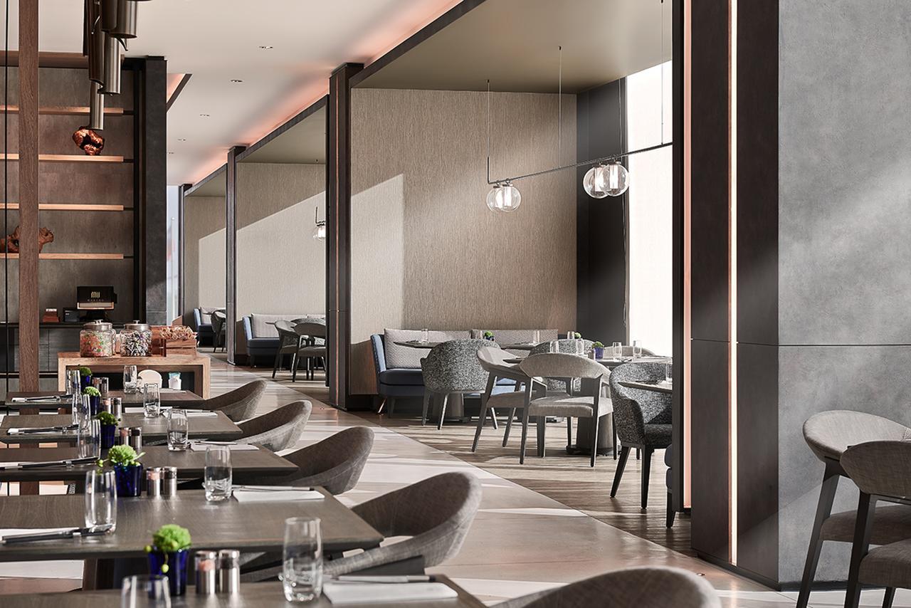 Mu Jiaoxi Hotel Экстерьер фото The restaurant