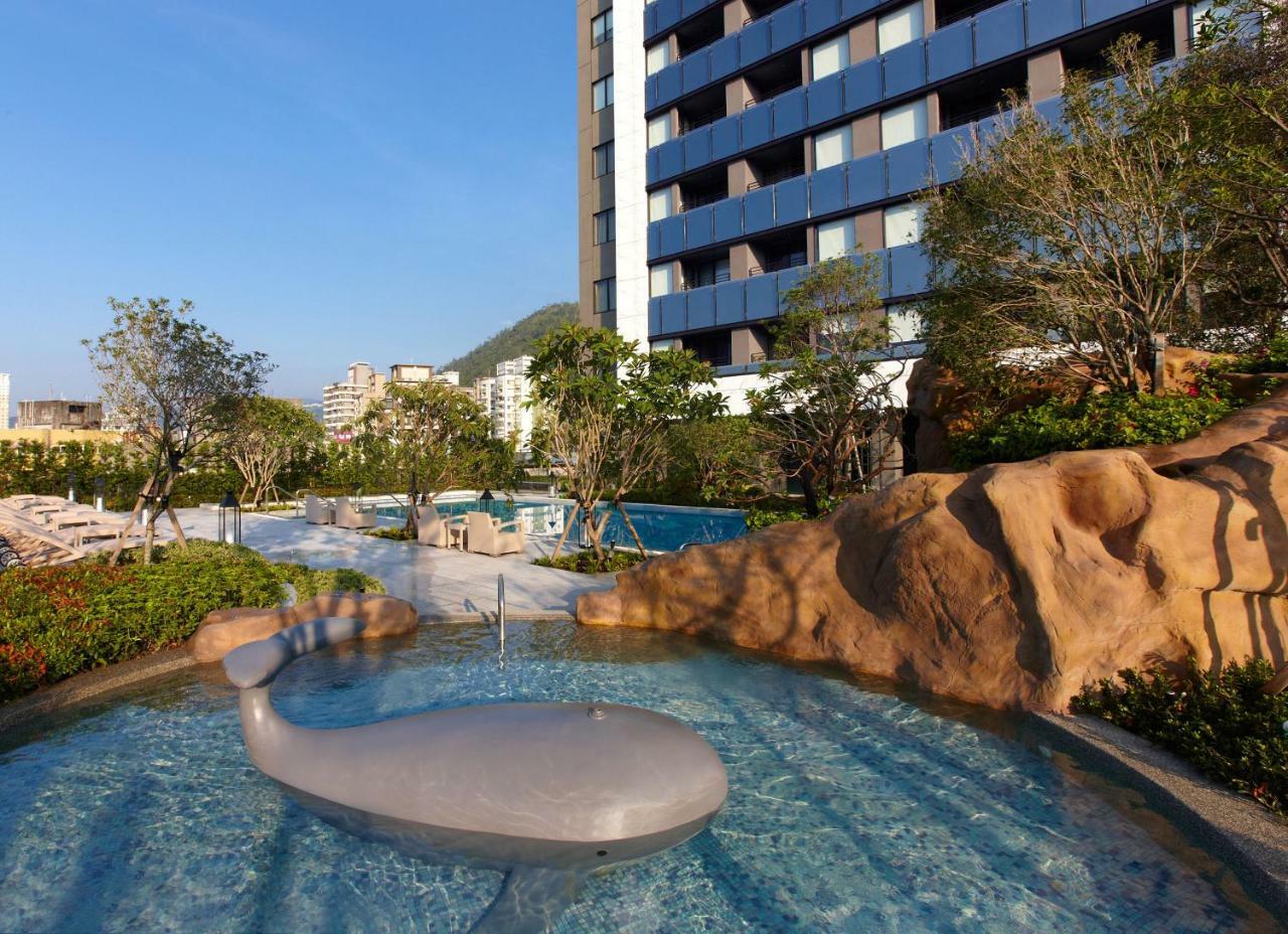 Mu Jiaoxi Hotel Экстерьер фото The outdoor swimming pool